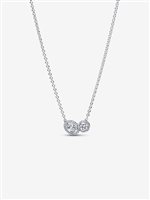 Collana Pandora Donna in Argento Zirconia 393776C01-45 - 393776C01-45